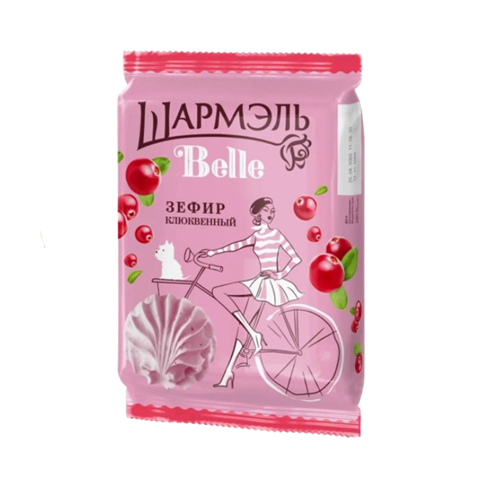 Зефир клюквенный "Шармэль Belle" Ударница 150г.
