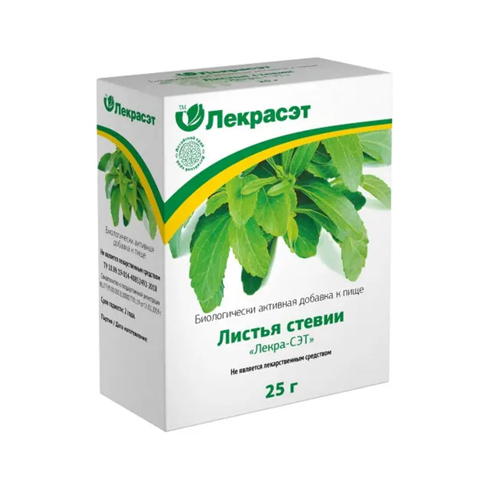 Stevia (leaves). Lekra-Set 25g