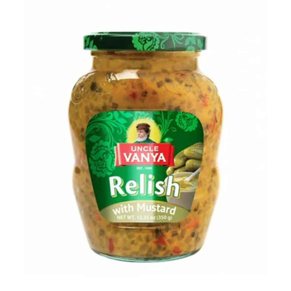 Relish with cucumbers and mustard. Uncle Vanya 350 g