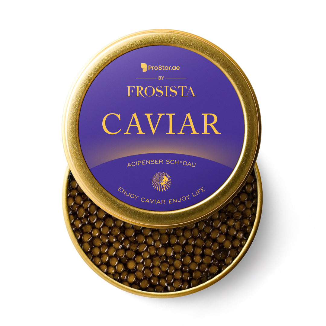 картинка Икра черная Осетровая "Royal Imperial" (соль: 3,2%). ProStor.ae by Frosista 50г – Prostor.ae