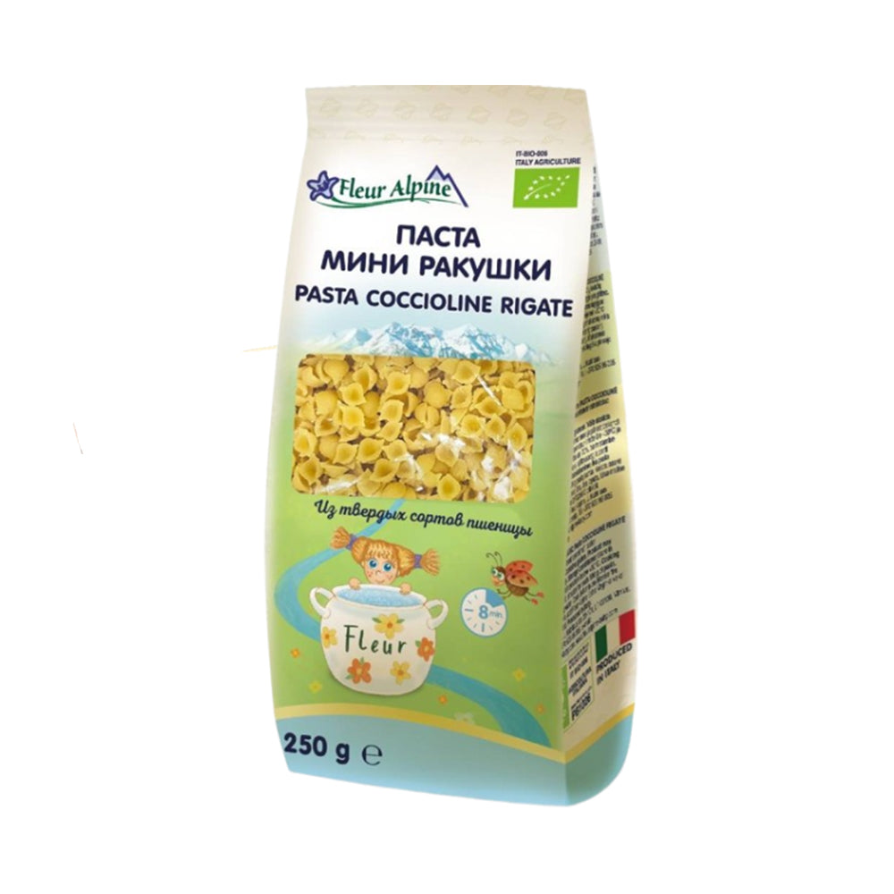 Паста "Мини ракушки" Fleur Alpine 250г.