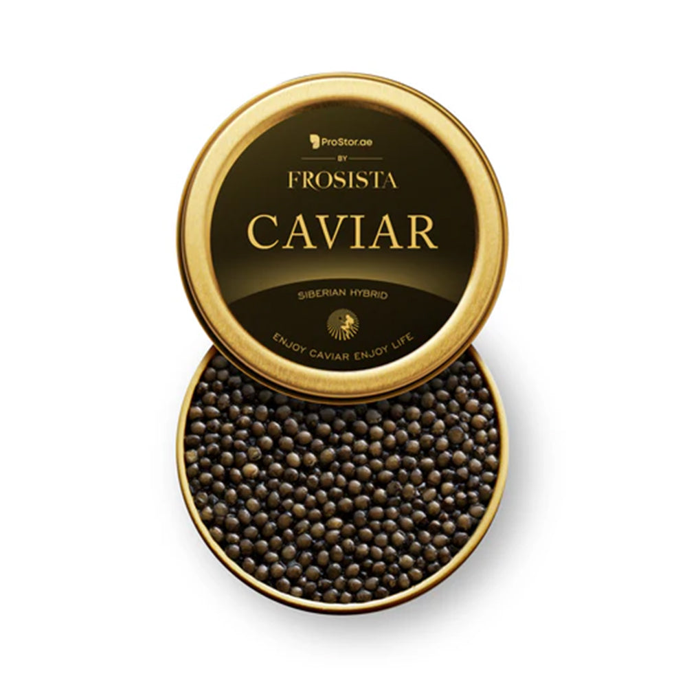 Икра черная Осетровая "Siberian Hybrid" (соль: 3,7%). Frosista 30 г