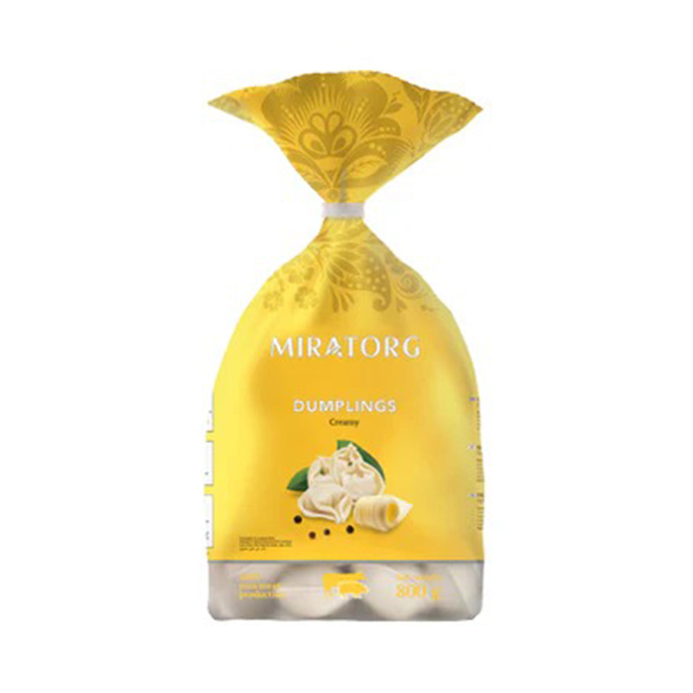 Pork and beef dumplings with butter "Creamy" Miratorg 800g