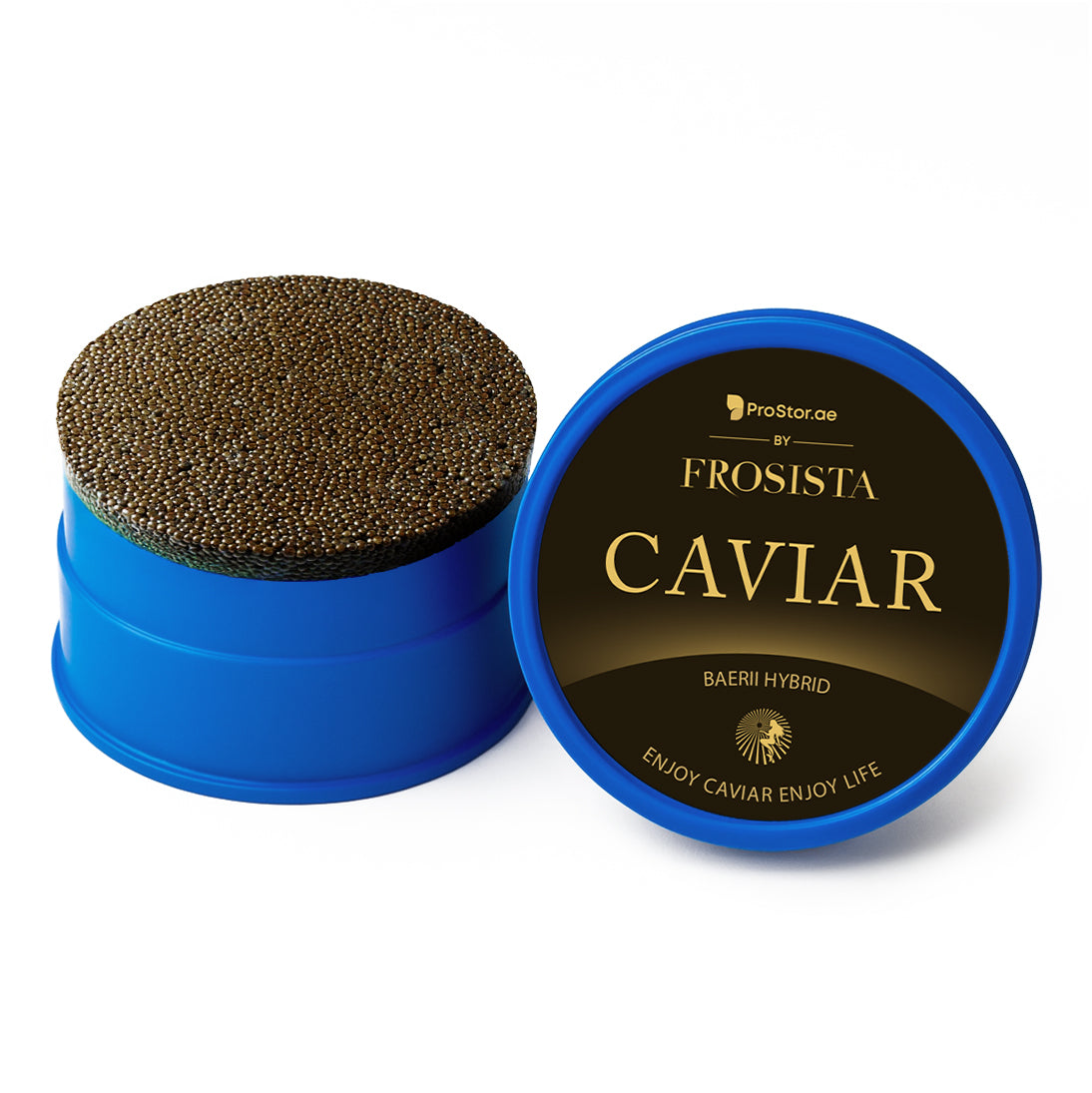 Икра черная Осетровая "Siberian Hybrid" (соль: 3,7%). ProStor.ae by Frosista ~1кг