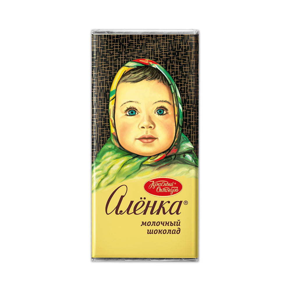 Alyonka Milk Chocolate Bar. Red October, 40g