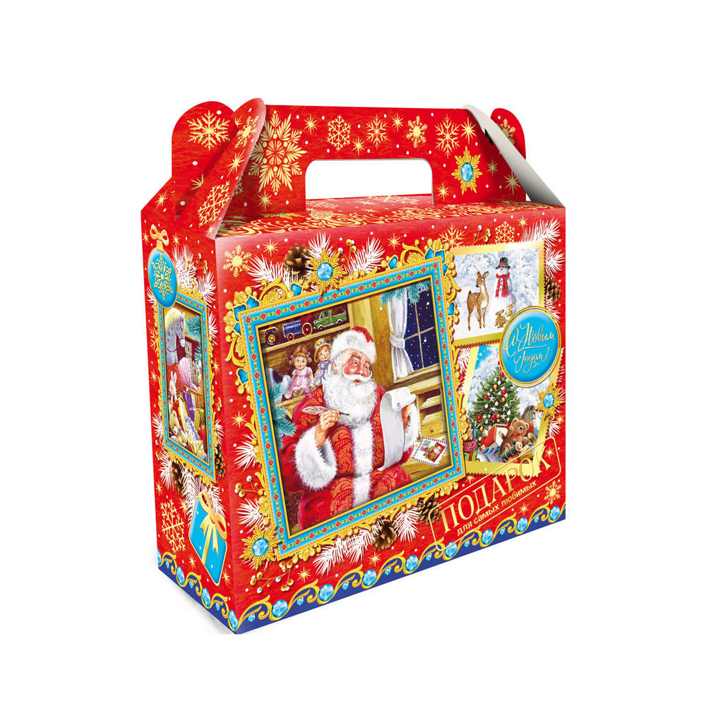 New Year's gift suitcase "Postcards" 300g