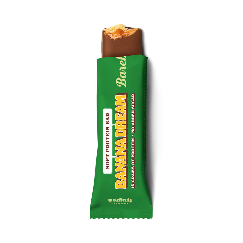 Мягкий шоколадный протеиновый батончик "Банановая мечта". Barebells 55 г