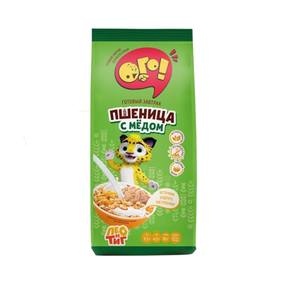 Готовый завтрак "Пшеница с медом" Ого! 150г.