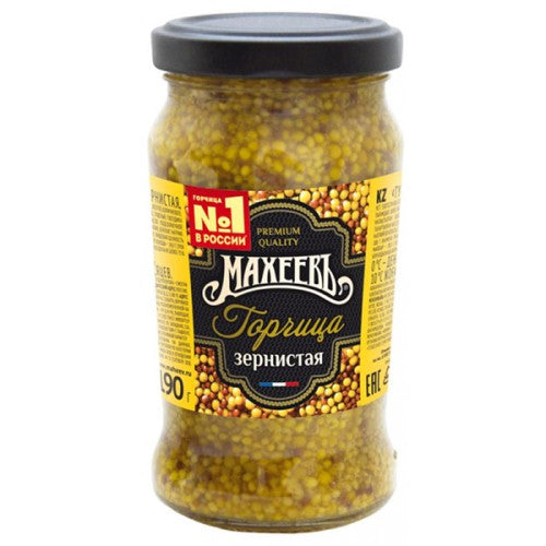 картинка Горчица "Махеевъ" Зернистая 190г – Prostor.ae