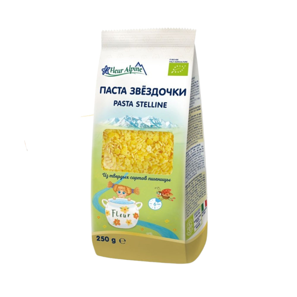 Pasta "Stars" Fleur Alpine 250g.