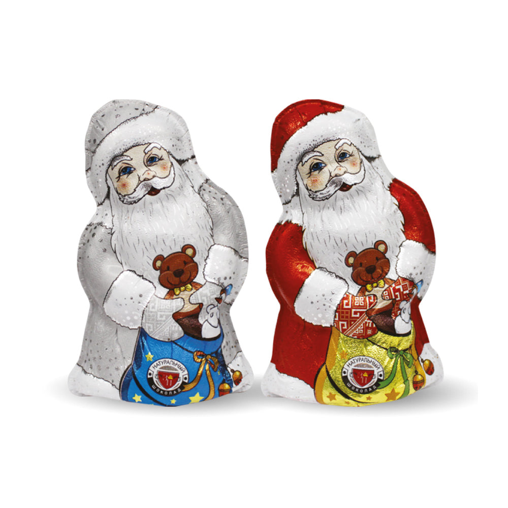 Шоколад темный новогодний "Дед Мороз". Золотое правило 50 г (1 шт)