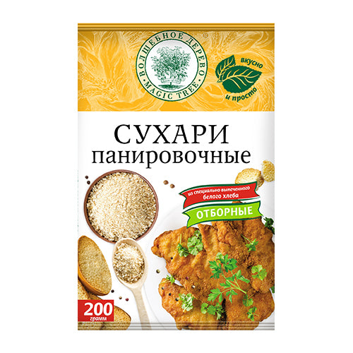 картинка Сухари панировочные отборные "Волшебное дерево" 200г – Prostor.ae