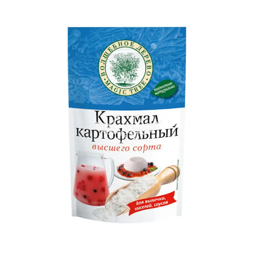 картинка Крахмал картофельный высшего сорта. Волшебное дерево 200г – Prostor.ae
