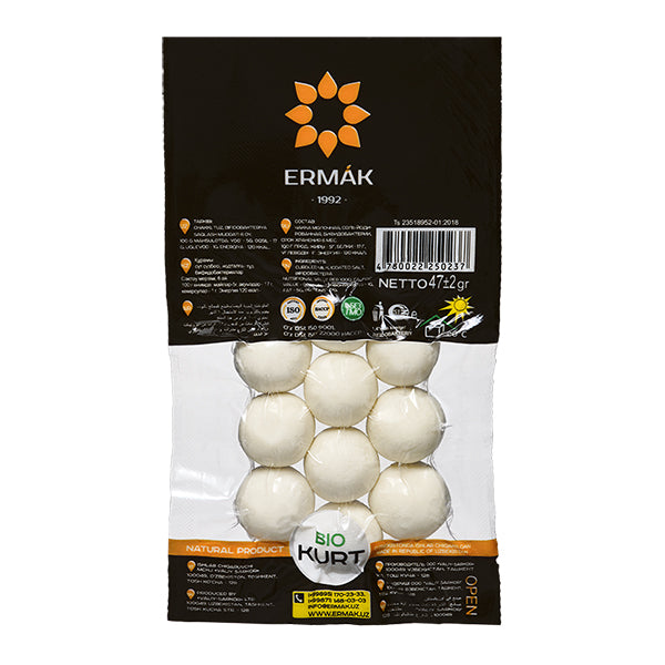 картинка Курт "Ermak" (Узбекистан) 47гр. (10шт) – Prostor.ae