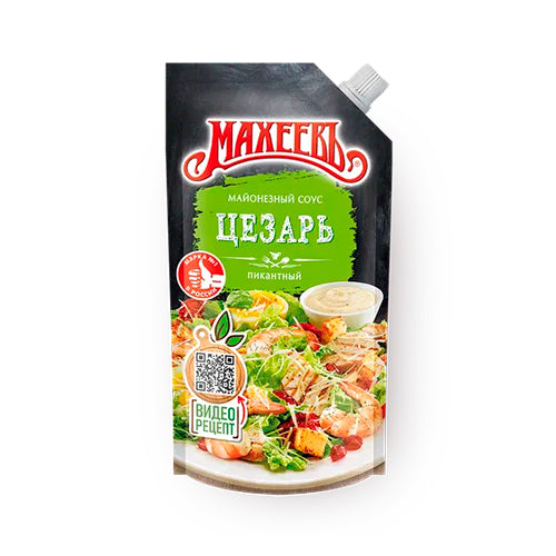 картинка Майонезный соус "Цезарь". Махеевъ 200г – Prostor.ae
