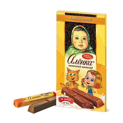 картинка Шоколад Алёнка в стиках. Красный Октябрь 90г – Prostor.ae