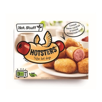 картинка Хотстеры с сосиской. Hot Stuff 250г – Prostor.ae