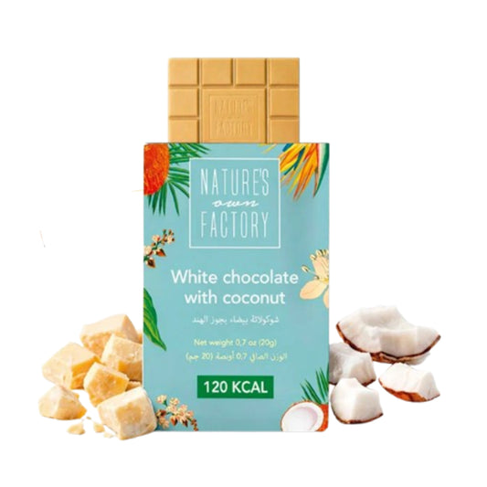 Гречишный шоколад с кокосом Nature's own Factory (ОАЭ) 20г.