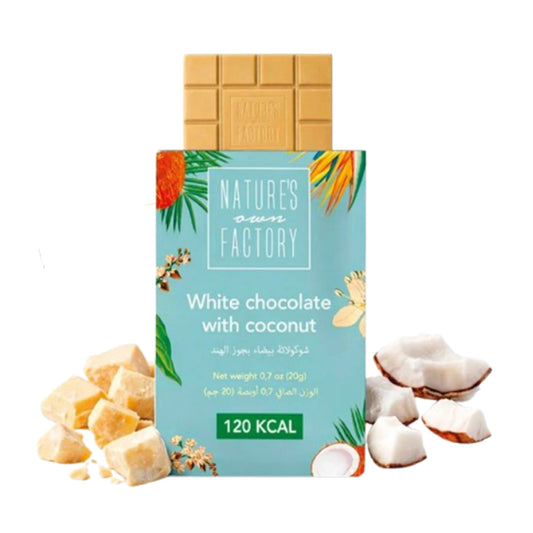Гречишный шоколад с кокосом Nature's own Factory (ОАЭ) 20г.
