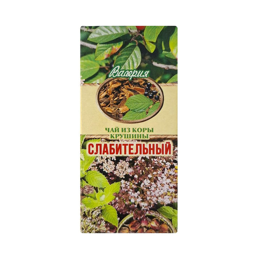 Чай из коры крушины (слабительный). Валерия 50 г