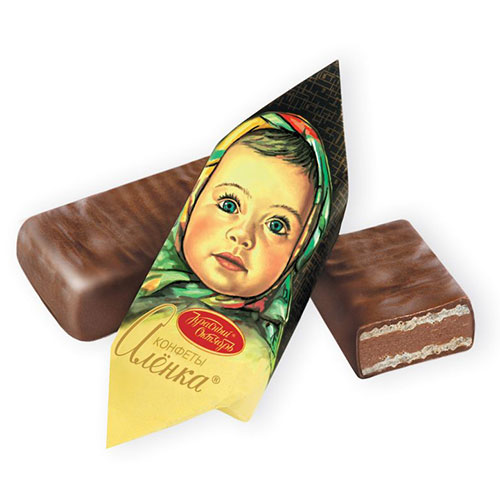 картинка Конфеты шоколадные, Алёнка Красный Октябрь 250г – Prostor.ae