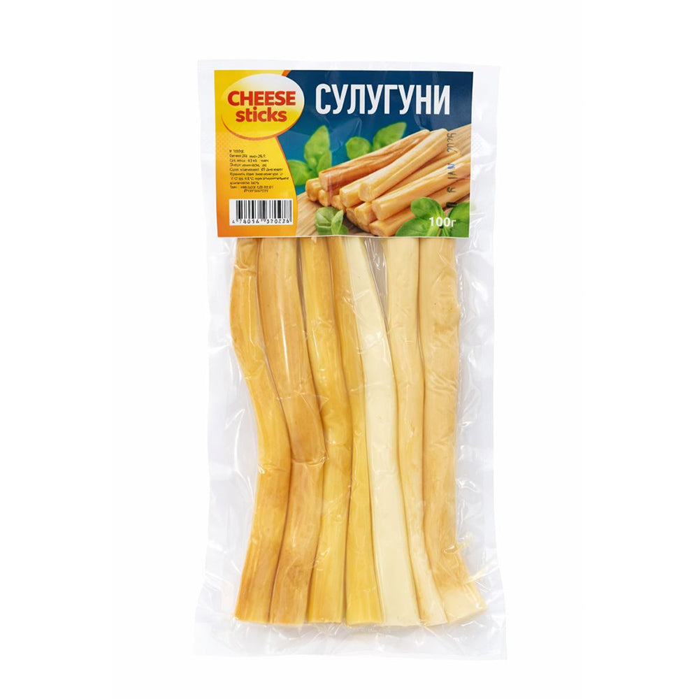 Сыр "Сулугуни" палочки Cheese sticks 100г.
