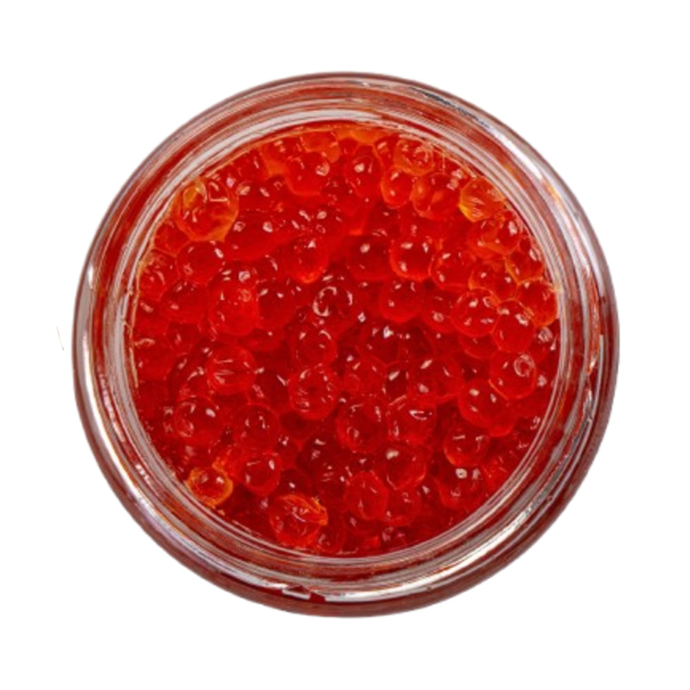 Red chum salmon caviar granular Momer 100g.