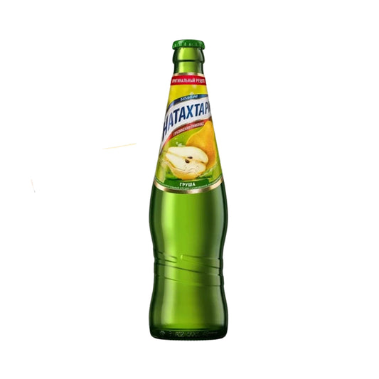 Medium-sparkling drink non-alcoholic "Pear" Natakhtari 500ml.
