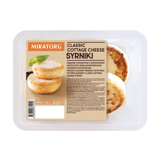 Frozen Classic Syrniki. Miratorg, 280g