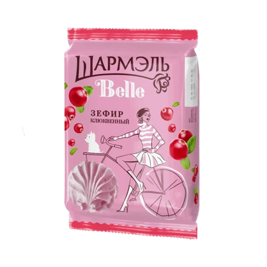Зефир клюквенный "Шармэль Belle" Ударница 150г.