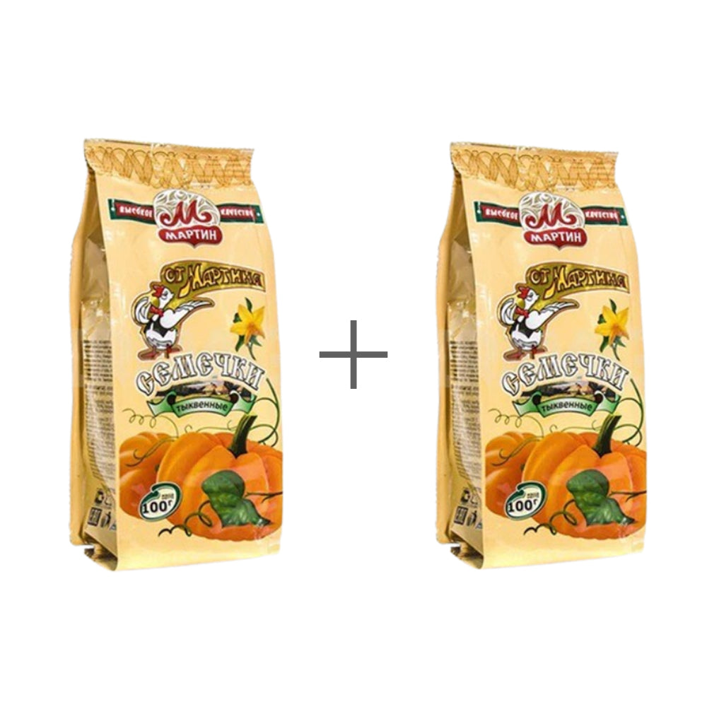 Pumpkin seeds unpeeled with salt. Martin 100g