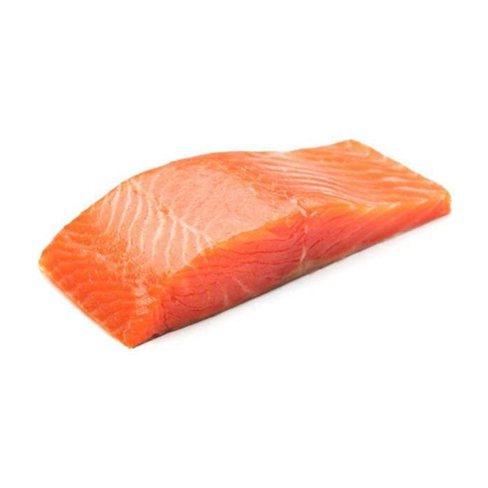Cold-smoked Chinook salmon fillet. Kamchadalka (approximately 250 g, 1 piece)
