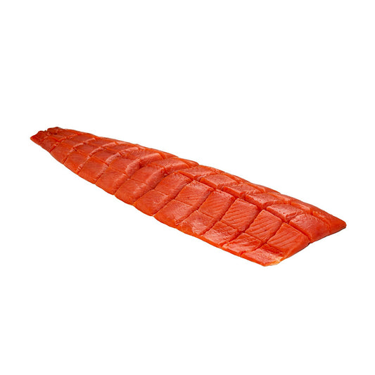 Юкола из нерки холодного копчения развесная. Камчадалочка ≈500 г (1 шт)