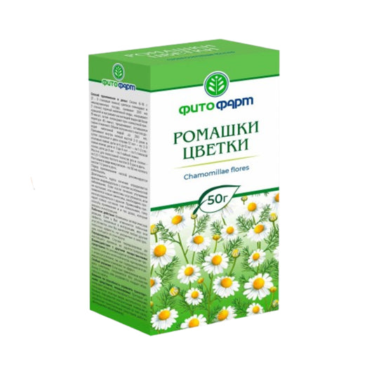Ромашка аптечная (цветки) Фитофарм 50г.
