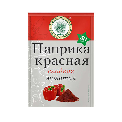 картинка Паприка красная сладкая молотая. Волшебное дерево 30г – Prostor.ae