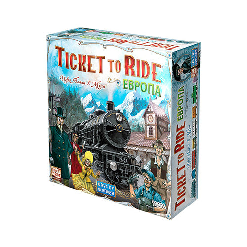 картинка Настольная игра "Ticket to Ride. Европа" – Prostor.ae