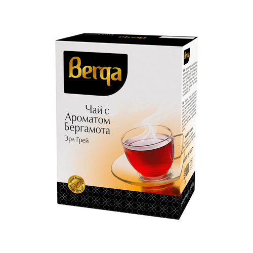 картинка Чай черный "Эрл Грей" с ароматом бергамота "Berqa" (Азербайджан) 450г – Prostor.ae
