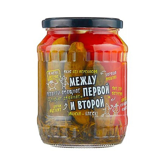 Ассорти овощное "Царское двойное" Между первой и второй 680г.