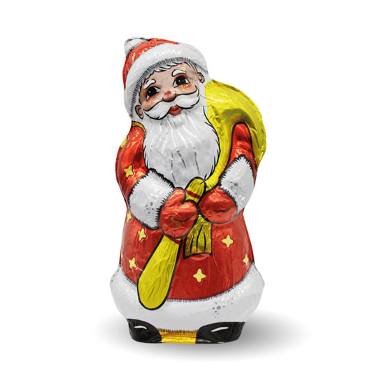 Шоколад молочный новогодний "Дед Мороз" с сюрпризом. Золотое правило 90 г (1 шт)