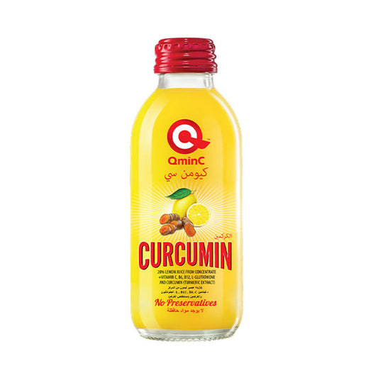 QminC Turmeric Flavored Lemon Drink 150ml.