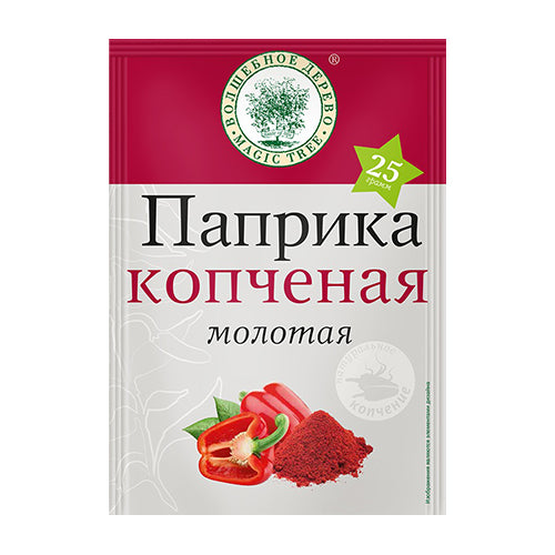 картинка Паприка копченая молотая "Волшебное дерево" 25г – Prostor.ae