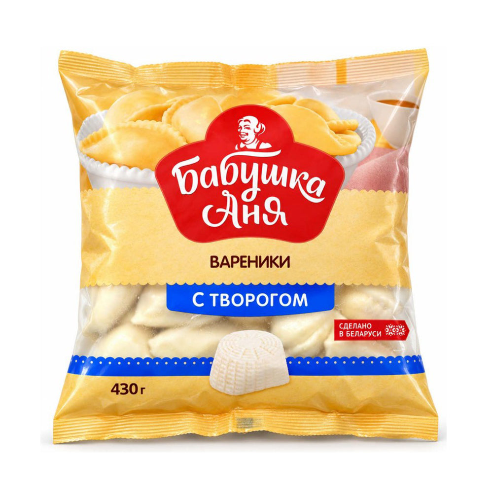 Вареники с творогом "Бабушка Аня" (Беларусь) 430г.