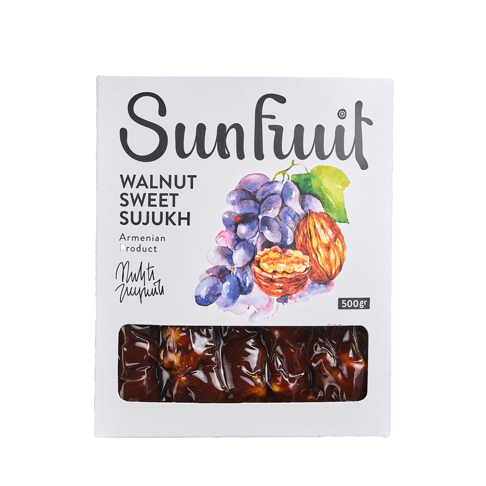 Чурчхела виноградная с грецким орехом. Sunfruit 500 г.