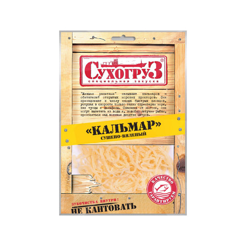 картинка Кальмар сушено-вяленый Сухогруз 36г – Prostor.ae