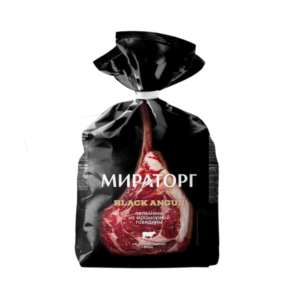 Dumpling with marbled beef Halal Miratorg 700g.