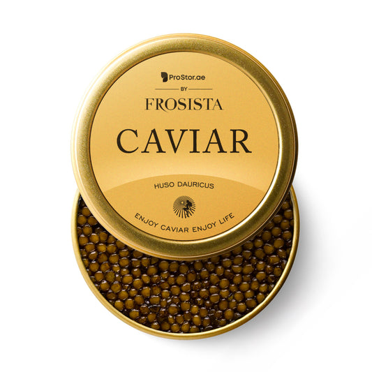 картинка Икра черная Осетровая "Royal Kaluga" (соль: 3,2%). ProStor.ae by Frosista 50г – Prostor.ae
