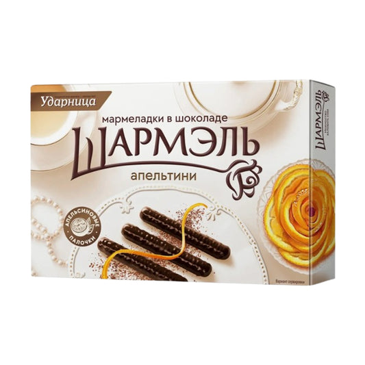 Marmalade in Chocolate "Apeltini Charmel Orange Sticks" Udarnitsa 160g.