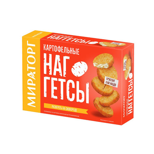 картинка Наггетсы &quot;Картофельные&quot; замороженные &quot;Мираторг&quot; 250г – Prostor.ae