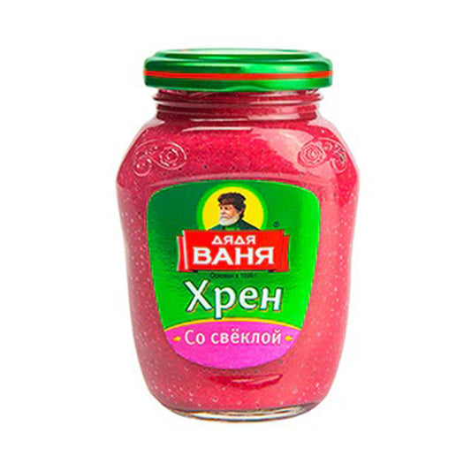 Horseradish with beetroot Uncle Vanya 140 gr.