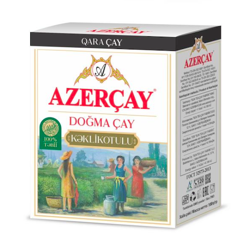 картинка Чай черный байховый с чабрецом "Азерчай Букет" (Азербайджан) 100г. – Prostor.ae